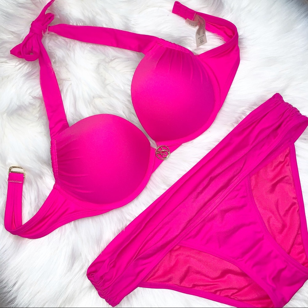 34B & 36B Vs Victoria’s Secret Bombshell Miraculous Adds-2Cups Bikini Swim 2pcs - Picture 10 of 16